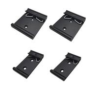 4PCS Din Rail Mount Clip, 35mm largo Din Rail Morsetto fisso, Universale Din-Rail staffe di montaggio Morsetto, Installazione clip della rotaia, Clip DIN Rail Clip Hanging Rail Accessori