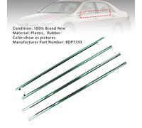 4PCS Door Window Belt Trim Molding Per Honda Accord CM5 4D Sedan 2003-2005 H0