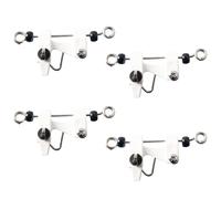 4PCS Downrigger Clip di rilascio Trolling Sea Fishing Planner Board Clip Peso Trolling Outrigger Line Clips