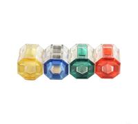 4pcs Drill Head Screwdriver Bits Magnetizer Metal Ring Tool | Magnetic hold prevents screw drops, ring mount design, alloy steel tip, plastic body, 4pcs set