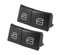 4pcs Driver Window Switch Button Covers Power Window Master Switch Repair Button Caps Lift Button per Mer-cedes Benz ML GL R Class W164 X164 W251