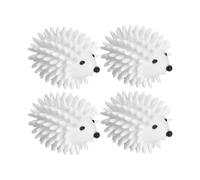 4PCS Dryer Balls for Laundry, Whit Plastic Hedgehog Reusable Laundry Ball and Dryer Ball