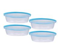 4pcs Durevole Microonde Riscaldamento Riscaldamento Sealing Coperchi a prova di