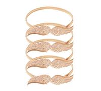 4Pcs Elegante A Forma Di Ala Della Tenda Del Metallo Holdbacks Flessibile Molla Corda Della Finestra Tende Clip di Fissaggio Per Drappeggio Holder Drapery Holder