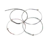 4pcs Enduring 3/4 & 4/4 Violino String Universali Set Corde In Acciaio Corde Violino Sostituzione Corde di Violino Accessorio