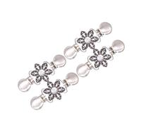 4pcs Fashion Qinciling Sweater Shawl Clip Buckle for Women Alloy Material Easy to Use Formal Casual