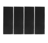 4pcs Filtri in Carbone Attivo, Filtro Lettiera Gatto Antiodore, Spugna Filtro Aria,Filtro Odore, Tappetini Filtranti per Compostiere da Cucina, Eliminazione Efficace Degli Odori
