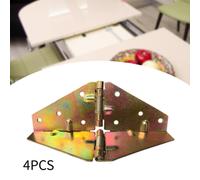 4pcs Fip Flip Top Cancette Dei Cardini Per Bordo Per Le Porte Del Vassoio Per