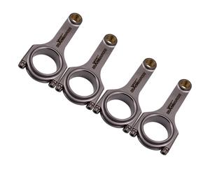 4pcs Forged 4340 EN24 H-Beam Con Rods for Opel Omega A Caravan 2.4i 5.276" TUV