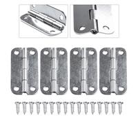 4pcs Frigorifero Freezer Refrigeratore Cerniera Con Viti 304 Inossidabile S/