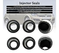 4pcs Fuel Diesel Injector Upper Seal Per Vauxhall Astra H/J Corsa D Mokka 1.7 T9