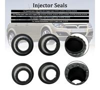 4pcs Fuel Diesel Injector Upper Seal Per Vauxhall Astra H/J Corsa D Mokka 1.7 Y0