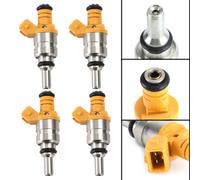 4pcs Fuel Injectors 0K30E13250 per Kia Rio 1.6L L4 2001-2005 FJ640 S1 H7