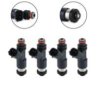 4PCS Fuel Injectors 195500-0281 Per Mitsubishi Galant Eclipse 2.4L 2004-12 S1 T9