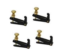 4Pcs Full Size Violino Tuner 4/4-3/4 Parti Regolatore Dimensioni Standard Violino Accordatori Fine Guide Finger Tuners Fine Tuners String Adjusters