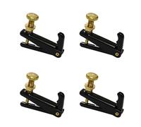 4Pcs Full Size Violino Tuner 4/4-3/4 Parti Regolatore Dimensioni Standard Violino Accordatori Fine Tuners Violino Guide Dito Accordatori Fine Tuners