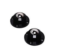 4Pcs Furniture Casters Wheels Self Heavy Duty Pulley Stainless Steel Strong Load-Bearing Universal Wheel 360° Rotation
