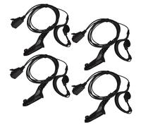 4pcs G Forma Auricolare Cuffie Ptt Microfono Per Motorola Dgp Dp Xir Xpr Serie