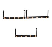 4pcs gancio porta zaino ganci ganci da parete senza chiodi sopra asciugamano asciugamano asciugamano un gancio di gancio per portata ganci da porta di porta sopra l'organizzatore di asciugamani a