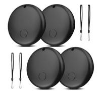 4PCS GbformatAir Tracker Tag Android Smart Tag, Smart TrackerTag Localizzatore GPS per Android Funziona con Google Dov'è App Bluetooth Tracker Compatibile con Trova Dispositivo per Chiavi/Portafogli