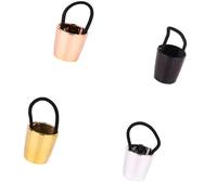 4pcs Glitter Coda di Cavallo Titolari Elastico Strass Fascia Per Capelli Multicolore Cravatta Dei Capelli Delle