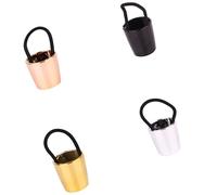 4pcs Glitter Coda di Cavallo Titolari Elastico Strass Fascia Per Capelli Multicolore Cravatta Dei Capelli Delle