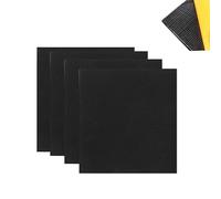 4PCS Gomma Adesiva Eva Foglio Neoprene Adesivo Isolante Guarnizione Adesiva Fogli di Schiuma Gomma Espansa per Mobili DIY(Spessore 5mm, 30x20cm)