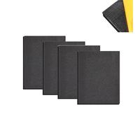 4PCS Gomma Adesiva Eva Foglio Neoprene Adesivo Isolante Guarnizione Adesiva Fogli di Schiuma Gomma Espansa per Mobili DIY(Spessore 1.9cm, 30x20cm)