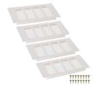 4Pcs Griglia Ventilazione Alluminio 200x100mm