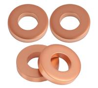 4PCS Guarnizioni Iniettori in Rame 1.5 1.9 2.0 2.2 2.5 DCI Compatibile con CLIO, KANGOO, LAGUNA, MEGANE, MASTER, TWINGO, SCENIC, THALIA, LOGAN, SANDERO - Codice OEM: 7703062072