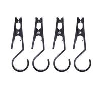 4Pcs Heavy Duty Tenda Luci Gancio Baldacchino Clip Pratica Mollette Da Campeggio Esterna Clip Accessori Tenda Facile da Usare Portatile Luci Da Campeggio Gancio Supporto Zaino Accessori