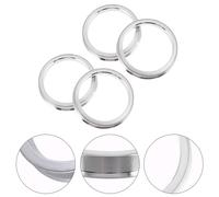 4pcs Hub Centric Anelli da 66,45 a 57,1 Adattatore centrale in lega di