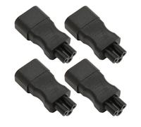 4pcs IEC320 C14 to C5 Power Adapter 2500W Copper