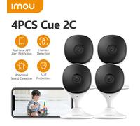 4PCS IMOU Telecamera di sicurezza interna Wi-Fi IP Sistema intelligente di sorveglianza di sicurezza con visione notturna Baby Monitor Telecamera per bambini