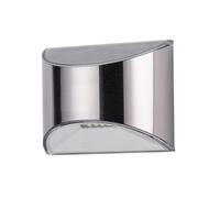 4pcs in acciaio inox Acciaio inossidabile Solar Esterned Fence Lampada da