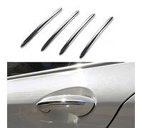 4pcs in acciaio inox auto maniglia Trim strisce adesivo esterno auto accessori