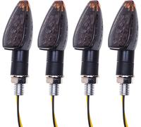 4Pcs Indicatori Di Direzione Moto Omologate 14 LED Luci Di Segnalazione 12V Impe