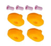 4Pcs Ingresso Ceramica Adattatore Protector Feed Ingresso Stampante Parte Feed Throat Guard per X1C P1P P1S Accessori Stampante Ceramica Adapter Protector