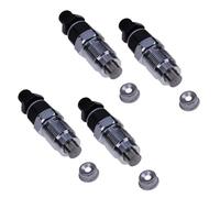 4PCS Iniettore Assemblea 1645453905 per Kubota V2403M V2203 V2003 D1703 con costruzione in acciaio inossidabile per una maggiore durata