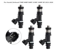 4pcs Iniettore di carburante per fuoribordo Suzuki 70 80 90 115 140 HP DF S1