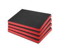 4pcs Inserti in Schiuma Polietilene per Cassetta Attrezzi, Fogli di Schiuma Riutilizzabile Portatile per Organizzazione Utensili- 40cmx33cmx2.5cm