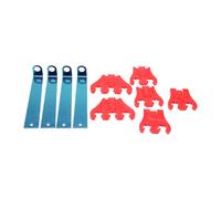 4pcs kit loom di accensione 7 8 9 mm separatori per automobile Ford