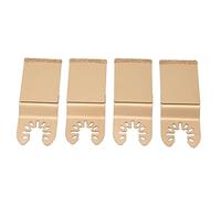 4PCS Lame per Seghe Oscillanti Lame Multiuso Diamantate e Carburo Cementato 1,3 Pollici con Imballaggio per Materiale Duro