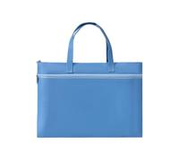 4pcs Large Capacity Document Bag File Folder Oxford Cloth Portable Handle Office Briefcase Waterproof Handbag Double Layers Per Scrivania