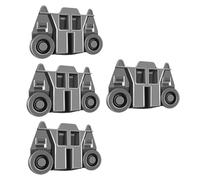 4Pcs Lavastoviglie Cestello Ruota Rack Rullo Parte di Ricambio Per AP4538395 PS2579553 WPW10195417 AH2579553 Rack Ruote Staffe Riduzione Del Rumore Facile Installazione