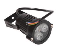 4Pcs LED Garden Lights 3W 220V Faretto per Esterni con Spike IP65 Lampada D4495 [EEK: A]