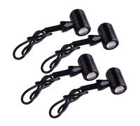 4pcs LED Motorcycle Dirt Bike Mini Turn Signal Indicators Light Universal