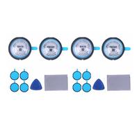 4pcs Lens Guards for Tesla Model Y Juniper/Model YL 2025 2026, Front & Rear Car Camera Lens House Fit for Inst360 X3 Camera Protection Cover