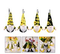 4pcs Lovely Gnome Dolls Bambole di cotone Panno di cotone Elfi Bambola