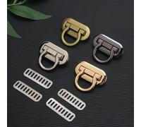 4PCS Lucchetti in lega durevole Die Casting Twist Lock Valigia Accessori per